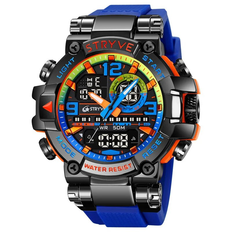 Herren Digitaluhr XXL