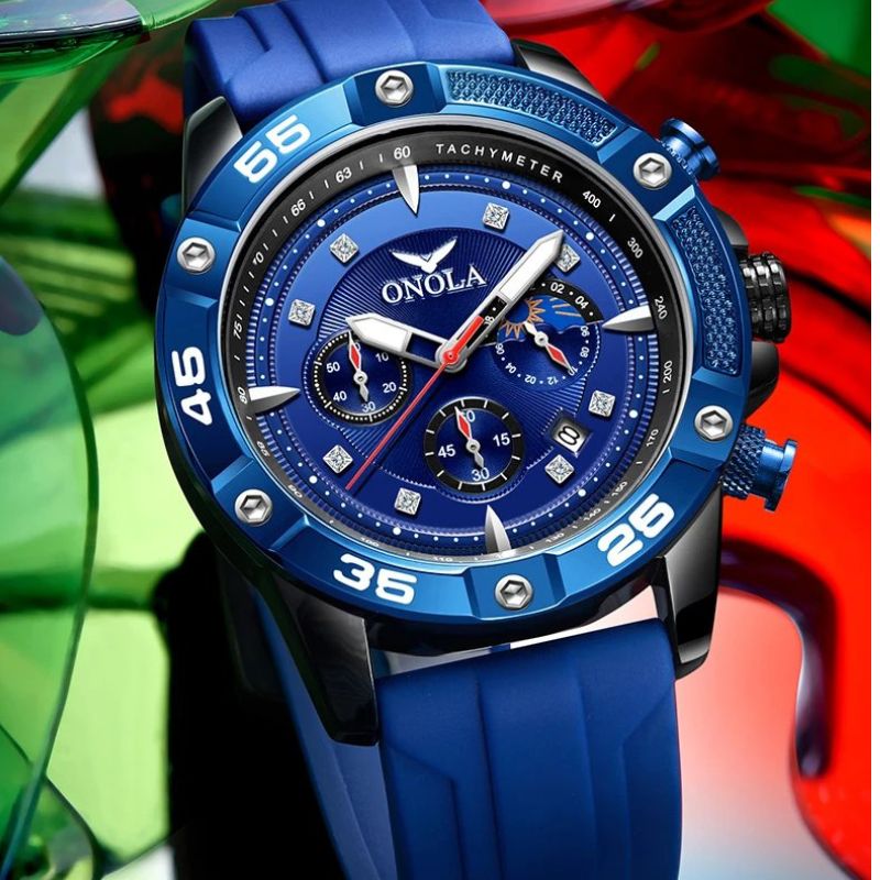 Chronograph Mondphase Oversize