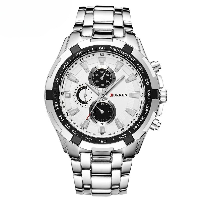 Herrenuhr mit Edelstahlband