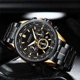 Herren Chronograph Oversize