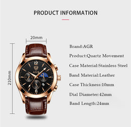 Chronograph Leder