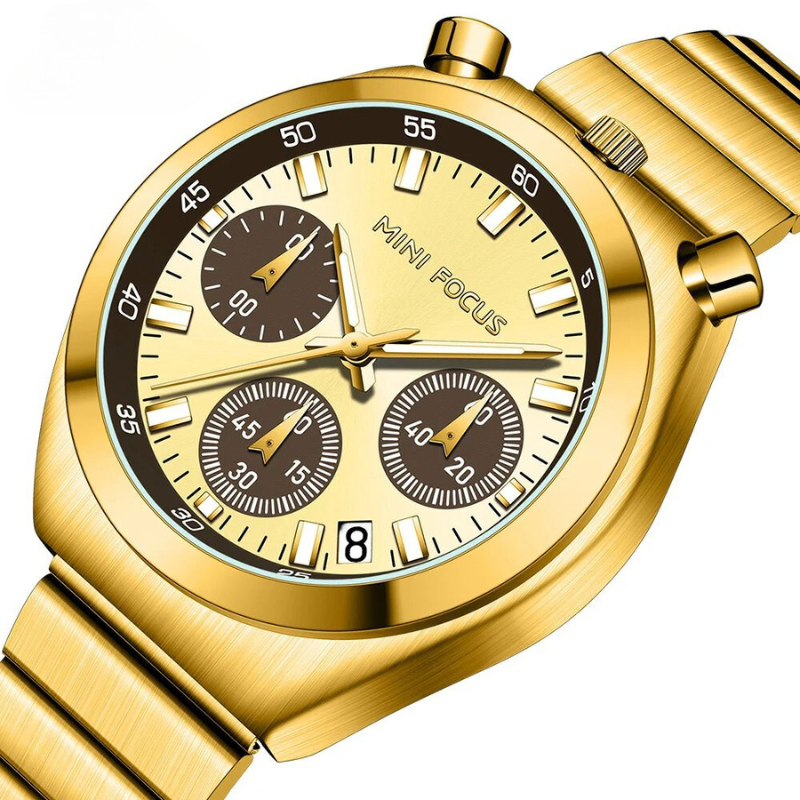 Damen Chronograph Edelstahl