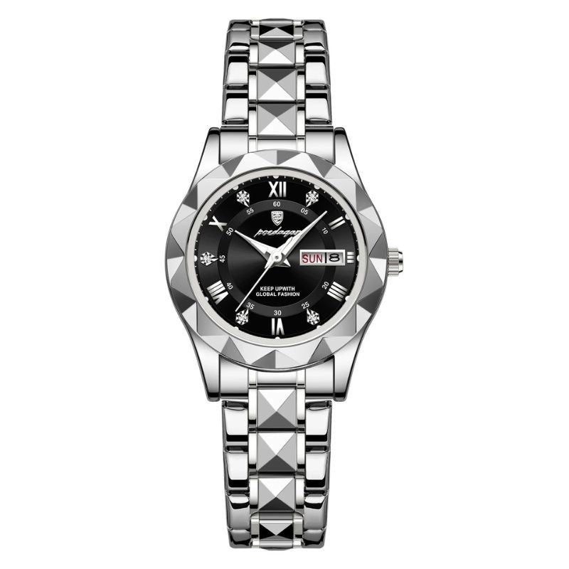 Damen Edelstahluhr Klein