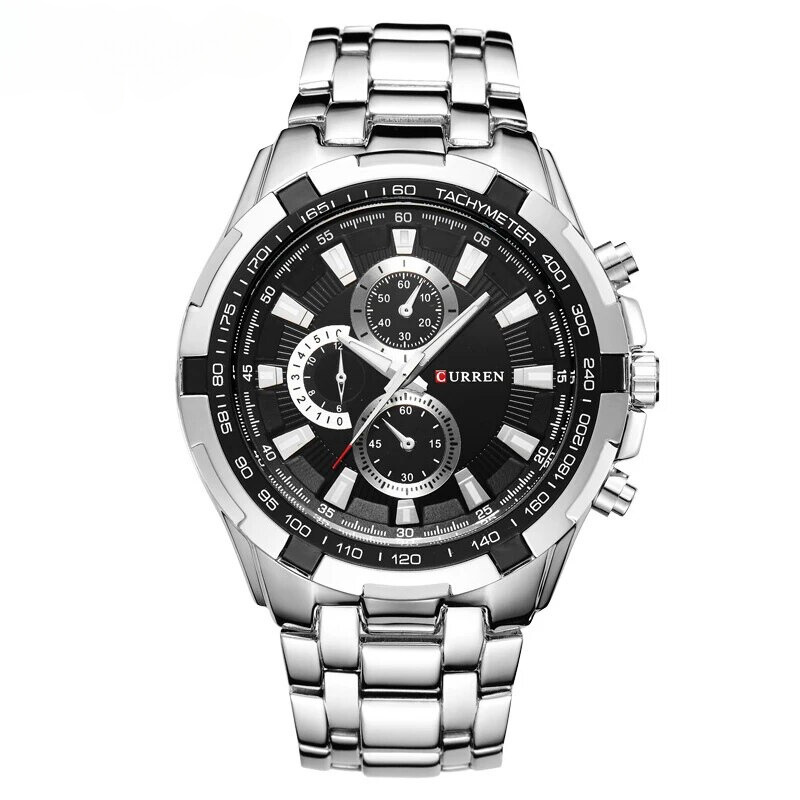 Herrenuhr mit Edelstahlband