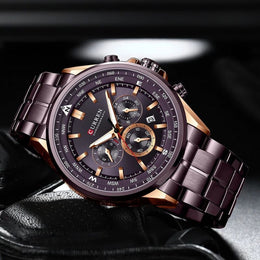 Herren Chronograph Oversize