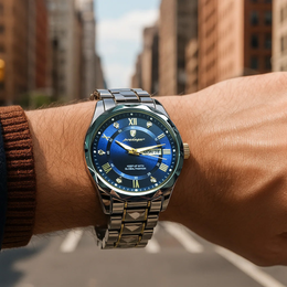 Herrenuhr mit römischen Ziffern