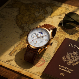 Chronograph mit Mondphase