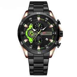 Herren Chronograph Edelstahl