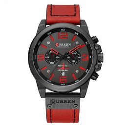 Herren Chronograph Leder