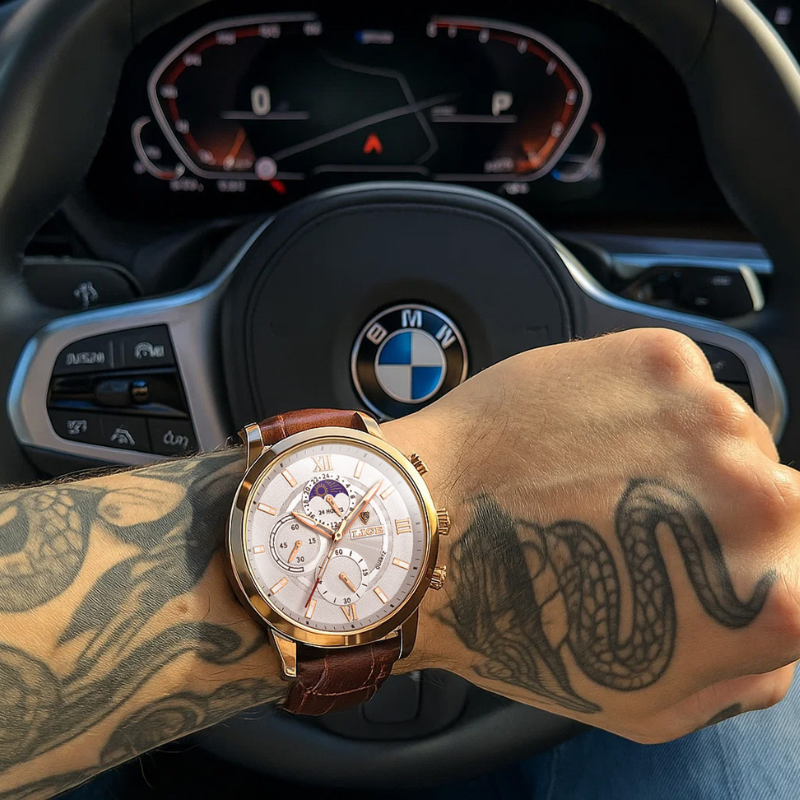 Chronograph mit Mondphase