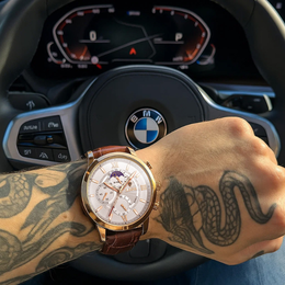 Chronograph mit Mondphase