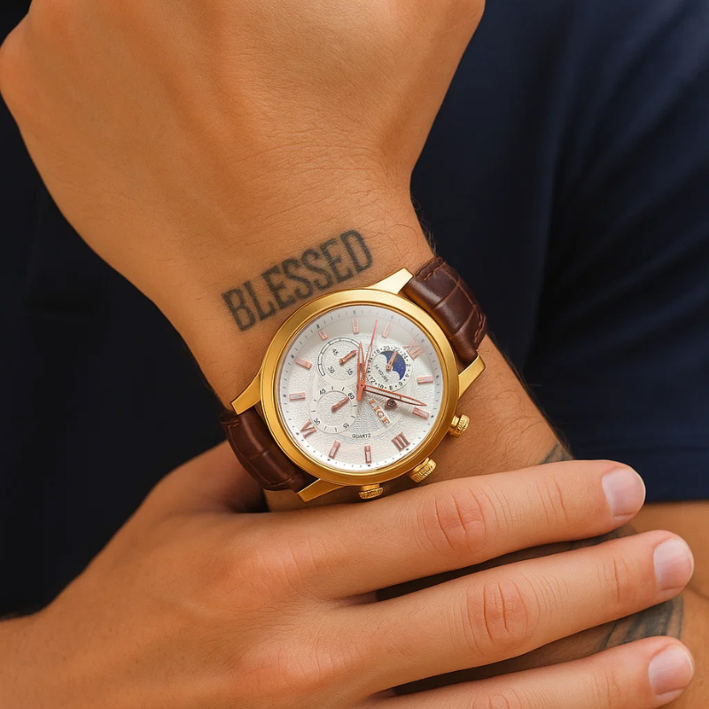 Chronograph mit Mondphase