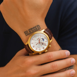 Chronograph mit Mondphase