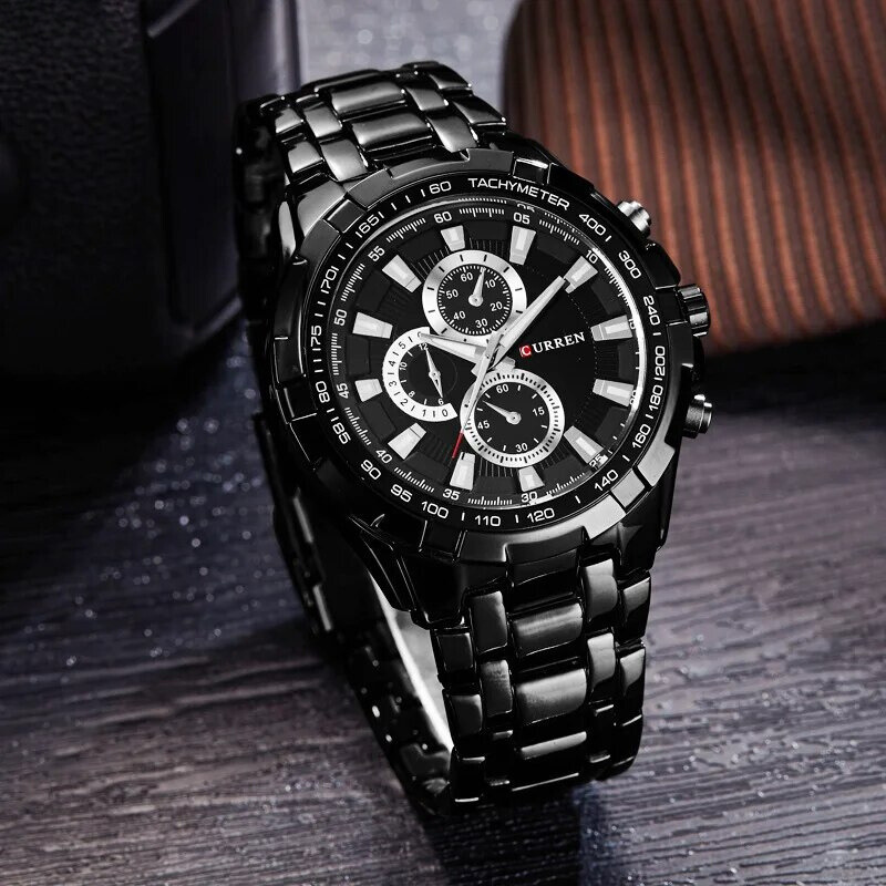 Herrenuhr mit Edelstahlband