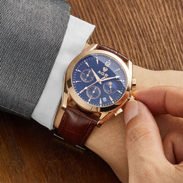 Chronograph Leder