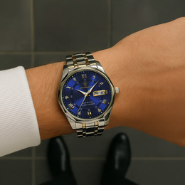 Herrenuhr mit römischen Ziffern