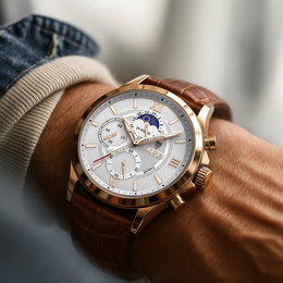Chronograph mit Mondphase