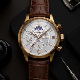 Chronograph mit Mondphase