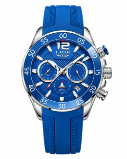 Herren Chronograph Silikon