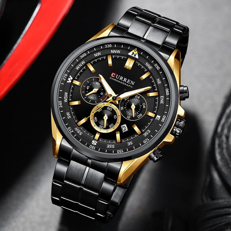 Herren Chronograph Oversize