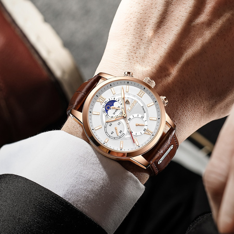Chronograph mit Mondphase