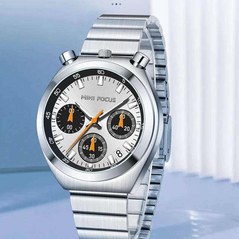 Damen Chronograph Edelstahl