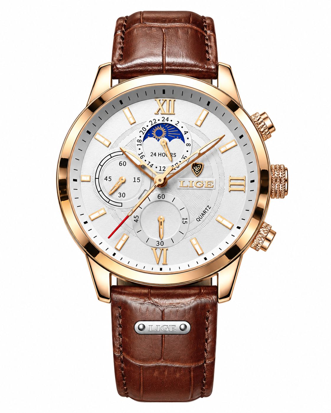 Chronograph mit Mondphase