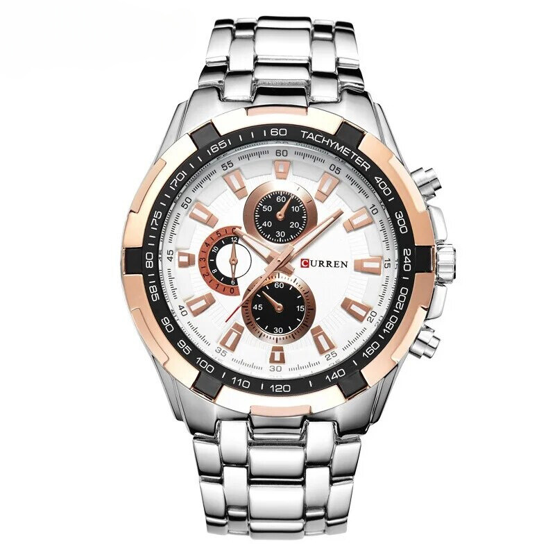 Herrenuhr mit Edelstahlband
