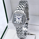 Silber mit Diamanten