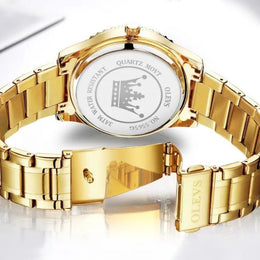 Herrenuhr mit Kristall-Lünette