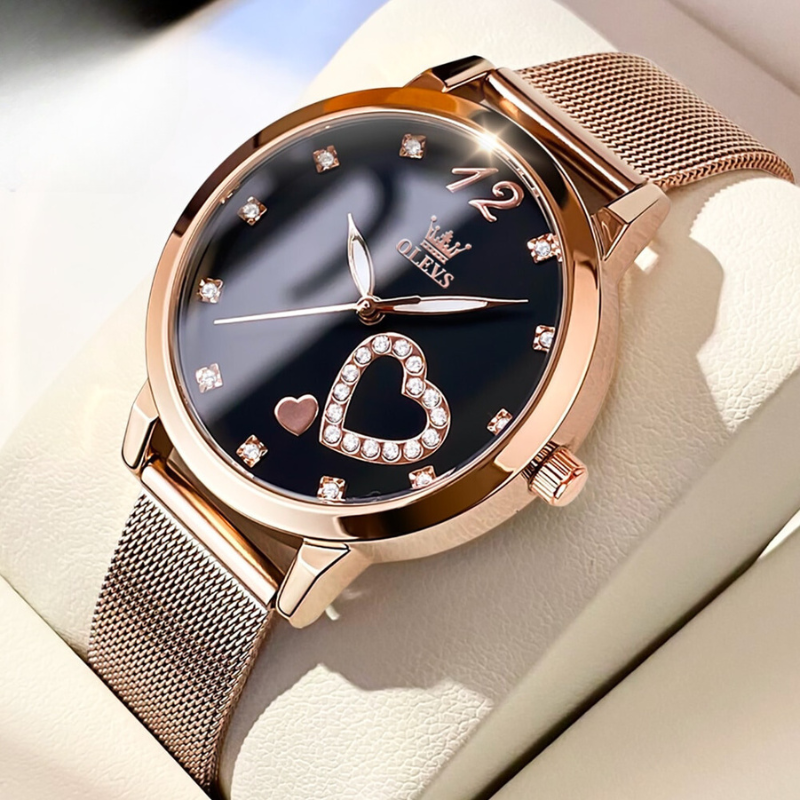 Damenuhr mit Milanaise-Armband