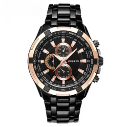 Herrenuhr mit Edelstahlband
