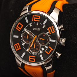 Herren Chronograph Oversize