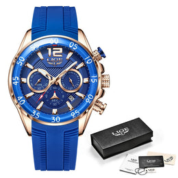 Herren Chronograph Silikon