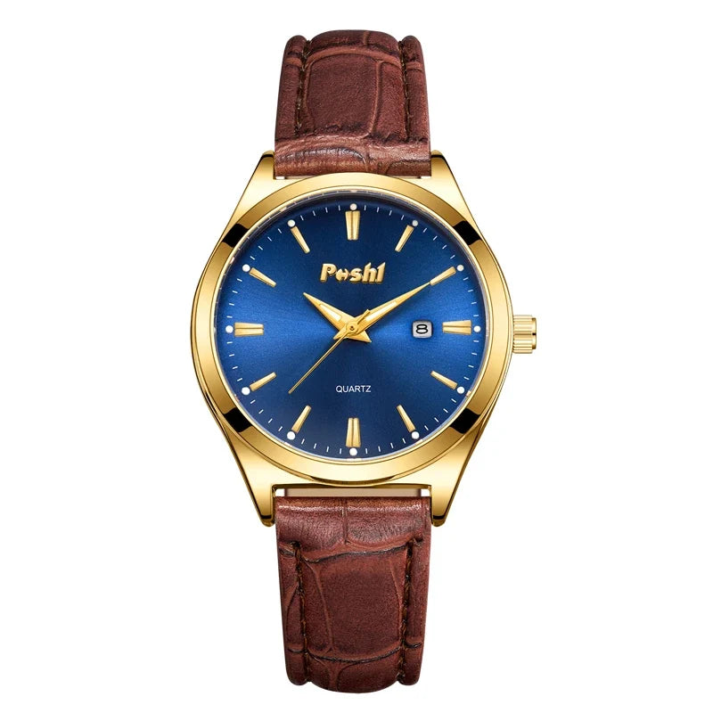 Damen Lederuhr Gross