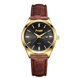 Damen Lederuhr Gross