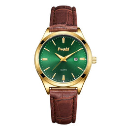 Damen Lederuhr Gross