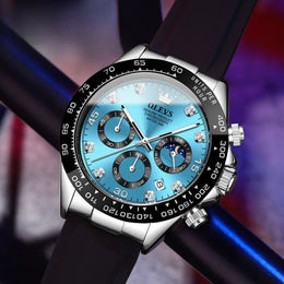 Herrenuhr mit Mondphase