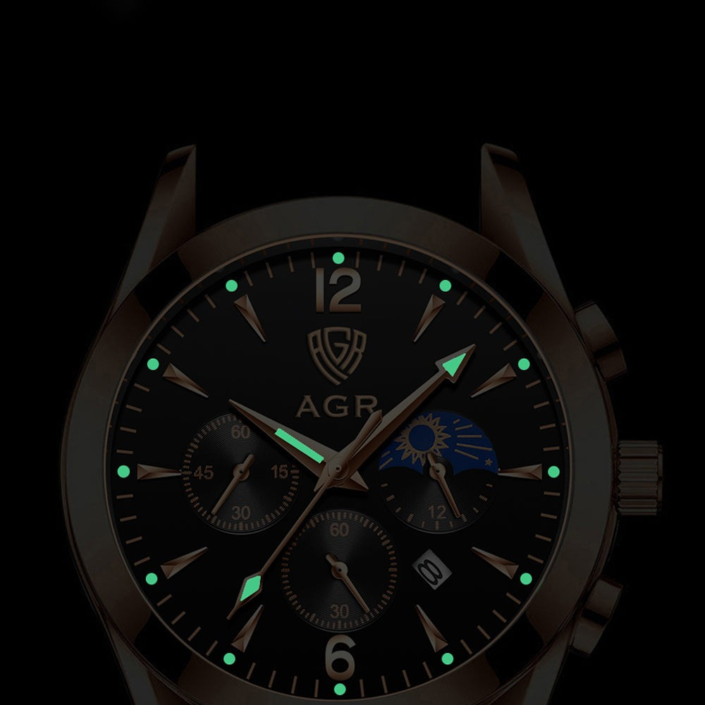 Chronograph Leder