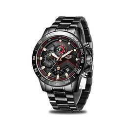 Herren Sportchronograph Edelstahl