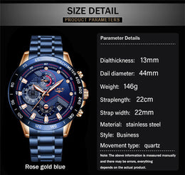 Herren Sportchronograph Edelstahl