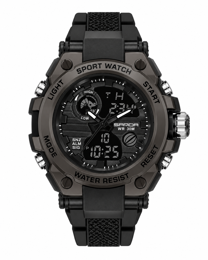 Herren Digitaluhr Military