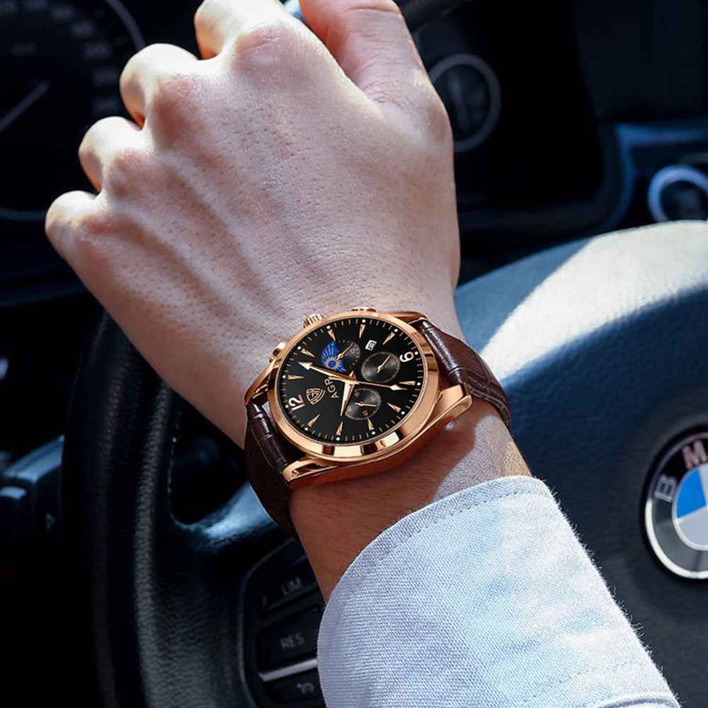 Chronograph Leder