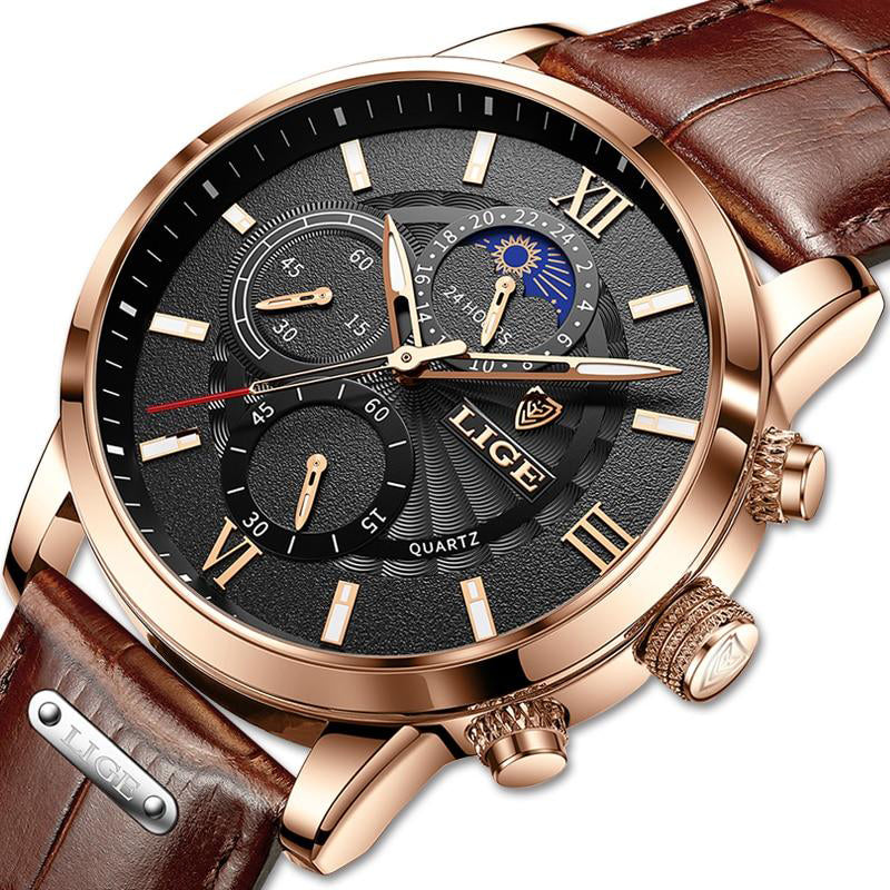Chronograph mit Mondphase